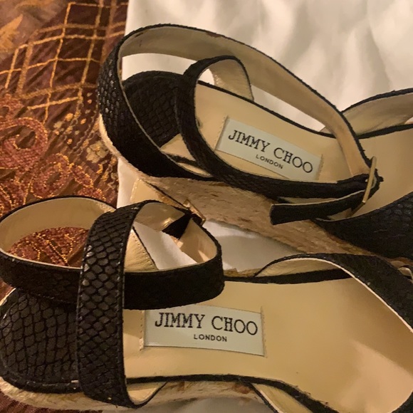 Jimmy choo Pepper wedges NEW - Picture 7 of 10
